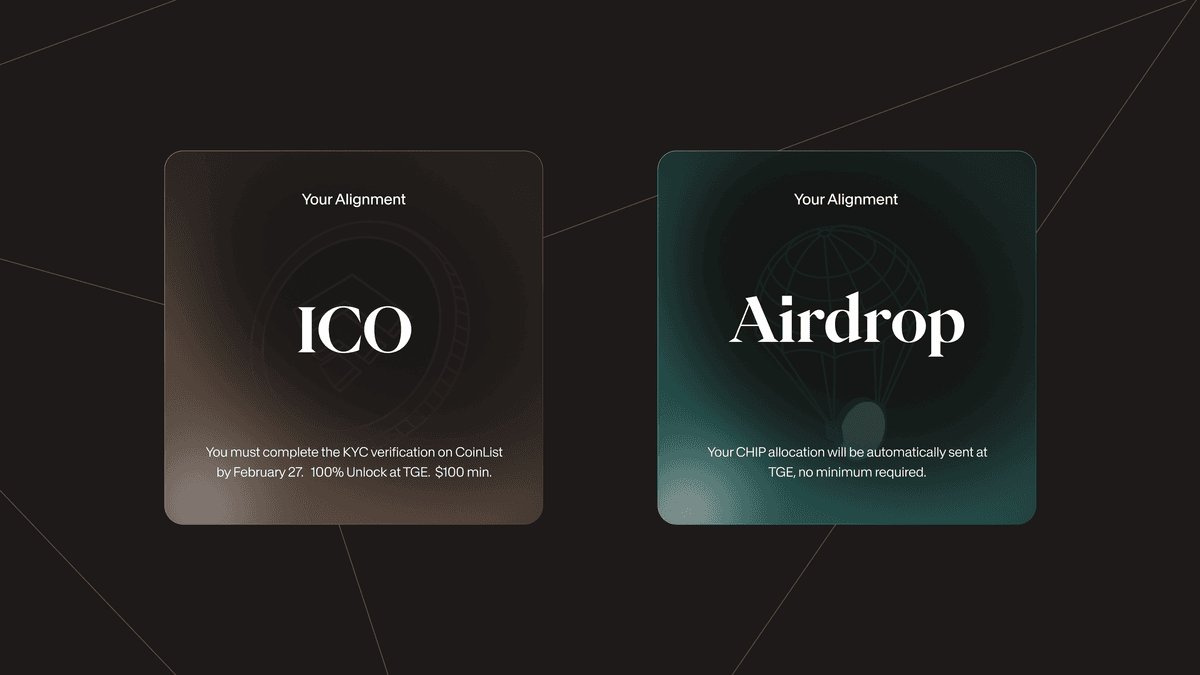 CHIP ICO, Airdrop, and What's Next