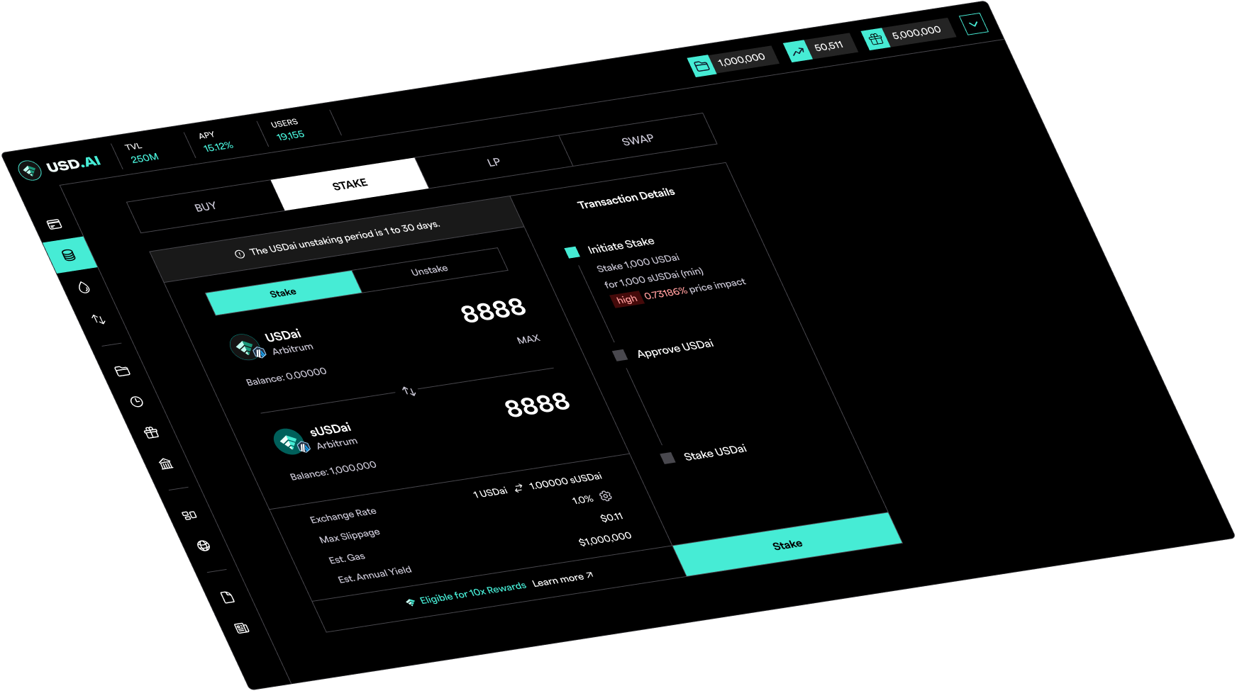 Dashboard visualization mobile 1